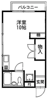 大成ハイム【1階】の間取り