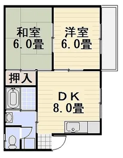 メゾン桜山【2階】の間取り