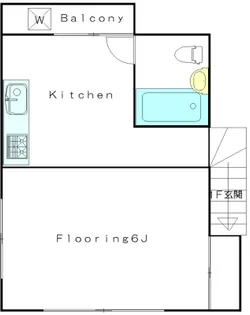 東京都中野区東中野1【マンション】の間取り