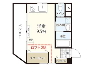 佐々木ビル横川【3階】の間取り