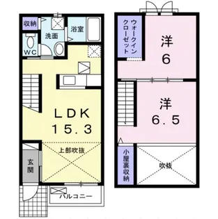 メゾン ソレイユ【1階】の間取り
