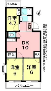 サウスワード壱番館【1階】の間取り