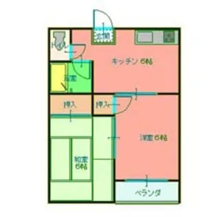 ラ・メール新庄【1階】の間取り
