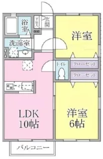 東京都青梅市吹上【アパート】の間取り