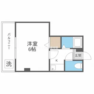 シャトル市大前【5階】の間取り