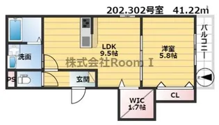 エムシースクエア 旭化成ヘーベルメゾンHEBEL HAUS【3階】の間取り