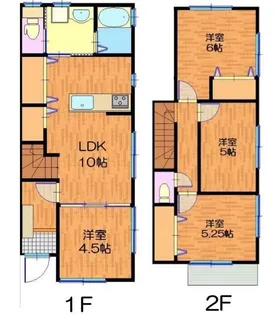 東京都稲城市百村【一戸建】の間取り