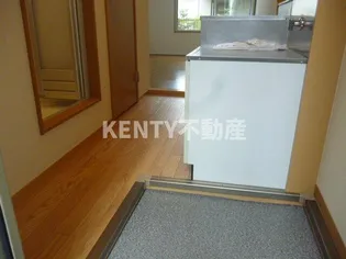 コーポ仲田【1階】の玄関