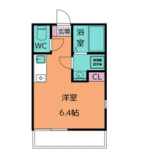 カーディナルワン【2階】の間取り