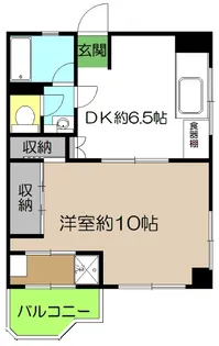 高知県高知市高須1【マンション】の間取り