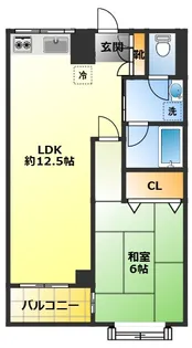 神奈川県川崎市高津区明津【マンション】の間取り