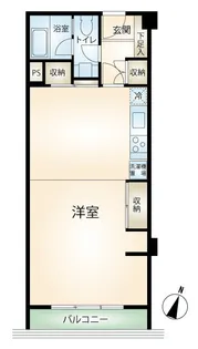 ブルーシー熱海【3階】の間取り