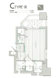 福岡県福岡市中央区六本松2【マンション】の間取り