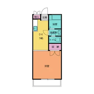 ステージ花【2階】の間取り