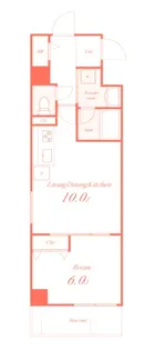 Villa Blanche【4階】の間取り