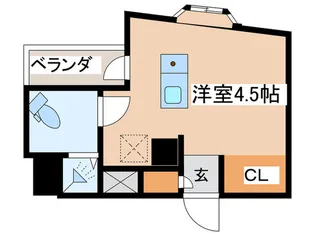 ヌイリュ-フ【2階】の間取り