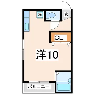 ロフティ米屋町【2階】の間取り