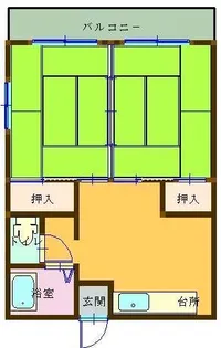 ロマーノビル【4階】の間取り