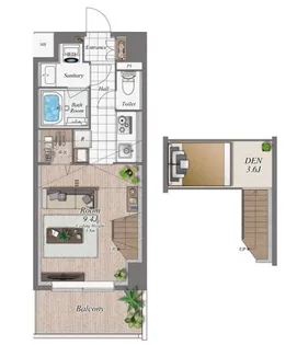 THE ARCTURUS SPICA【1階】の間取り
