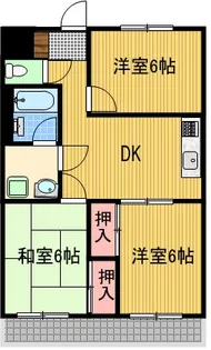 ルーテシア【1階】の間取り