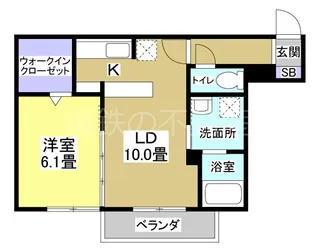 Casa in Collina【2階】の間取り