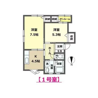 ソルジェンテ【2階】の間取り