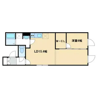 東京都足立区千住河原町【マンション】の間取り