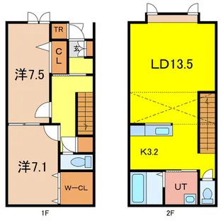 リエットIの間取り