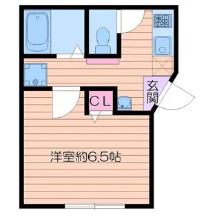 グランクオール北千住【1階】の間取り