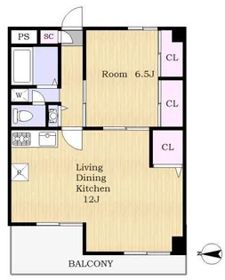 TOMIKURA I【2階】の間取り