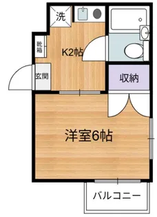 コーポサニー【1階】の間取り