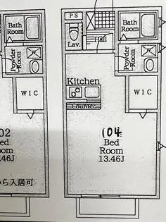 カーサライズ【1階】の間取り