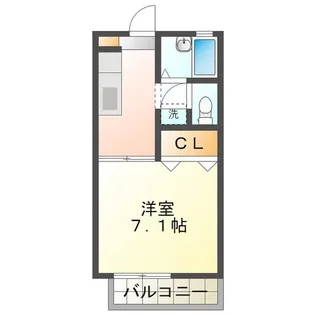 ポートサイド【1階】の間取り