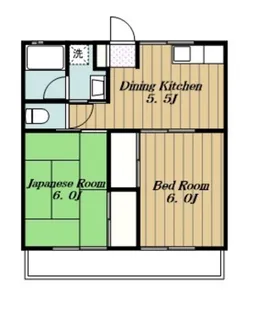 遠藤ハイツ【2階】の間取り