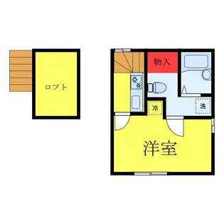 A-SQUARE【2階】の間取り
