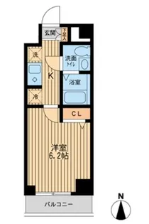 ドゥーエ東陽町【3階】の間取り