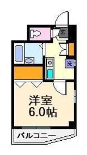 リムジェールピエス【1階】の間取り