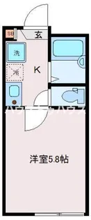 アンシャンテ東尾久【1階】の間取り