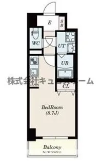 大阪府大阪市東成区大今里西3【マンション】の間取り