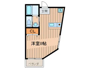 ロマネスク淡路【3階】の間取り