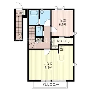 ドーム東峰【2階】の間取り