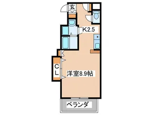 SunSunなんば壱番館【7階】の間取り