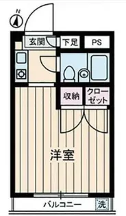 ブライトコート壱番館【2階】の間取り