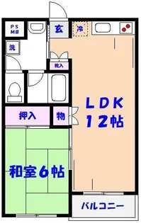 セントヒルズ本八幡【1階】の間取り