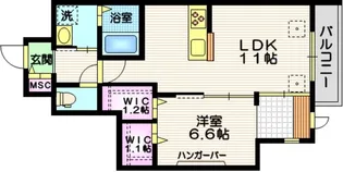 グランピア【3階】の間取り