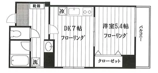 サンフラワーII【1階】の間取り