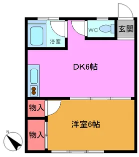 三協マンション【3階】の間取り