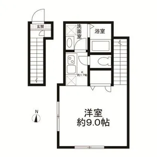 ピエールブラン【2階】の間取り