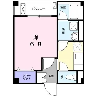 ファインピーク 品川【1階】の間取り