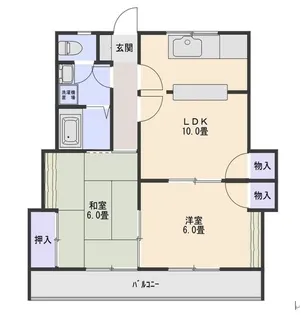 G.flat Ishihara【1階】の間取り